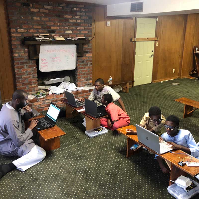 TNASFAT Atlanta Islamic Boys Computer class